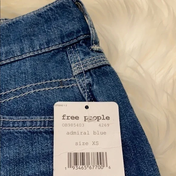 Free People Chloe Baby Barrel Jeans. XS - Picture 12 of 13